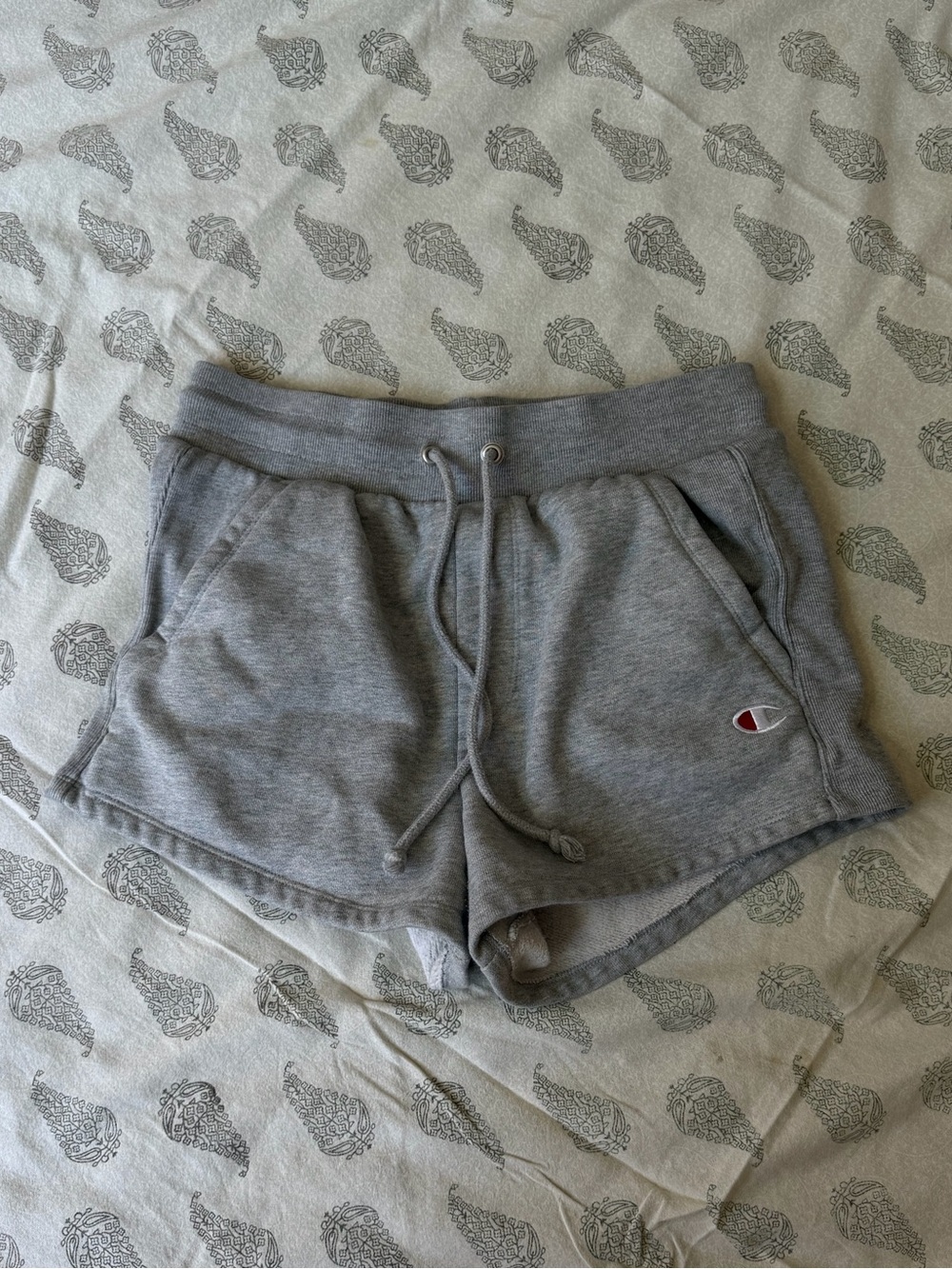 Champion Gray Women's Fleece Shorts